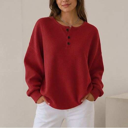 Warmwich – The Waffle Henley That Never Looks Thrown On