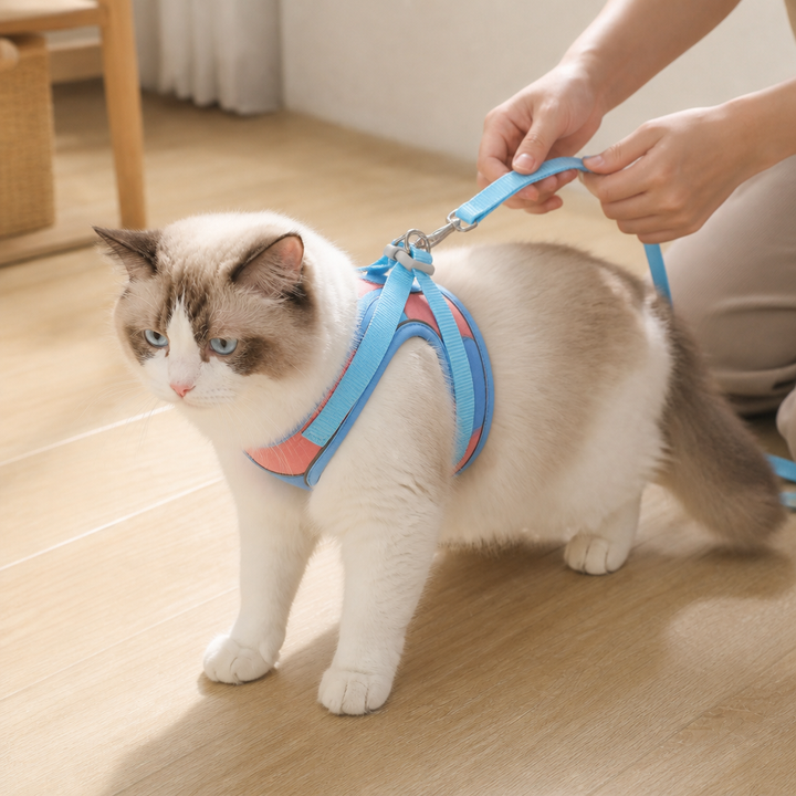 PurrPath – Reflective Step-In Cat Harness