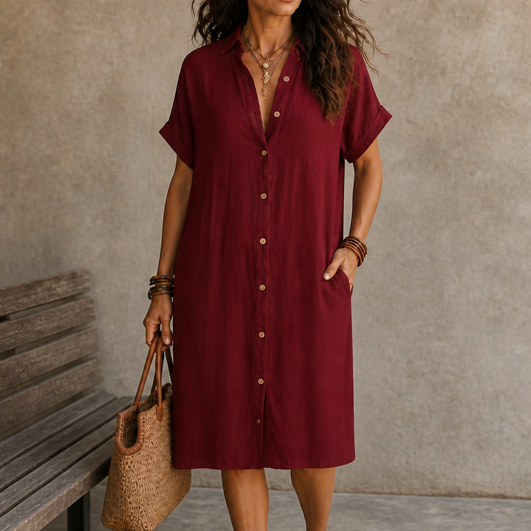 Linden & Cole – Button-Down Shirt Dress