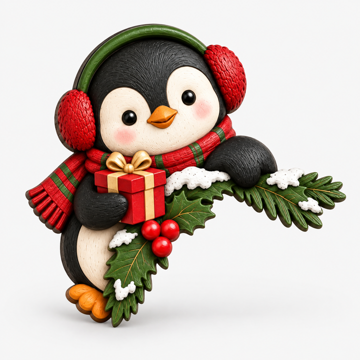Peekaboo Noel – Christmas Doorway Corner Decoration