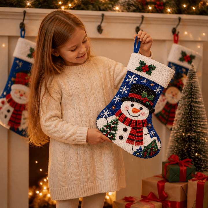 Stockcraft – Diamond Painting Christmas Stocking Kit