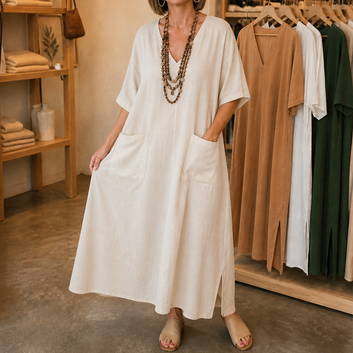Marisole – Loose-Fit Maxi Dress That Skims, Never Sags