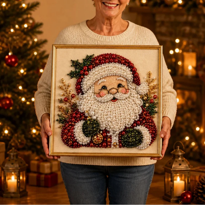 Pearl Noel – Pearl Bead Christmas Diamond Painting Kit