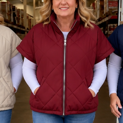 Quilta – Diamond-Quilted Vest