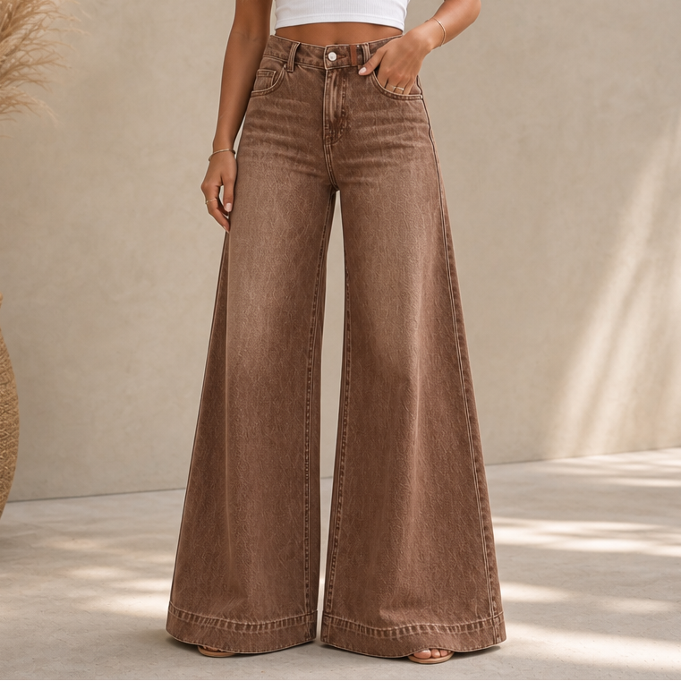 Elongue – High-Rise Extra-Wide-Leg Jeans