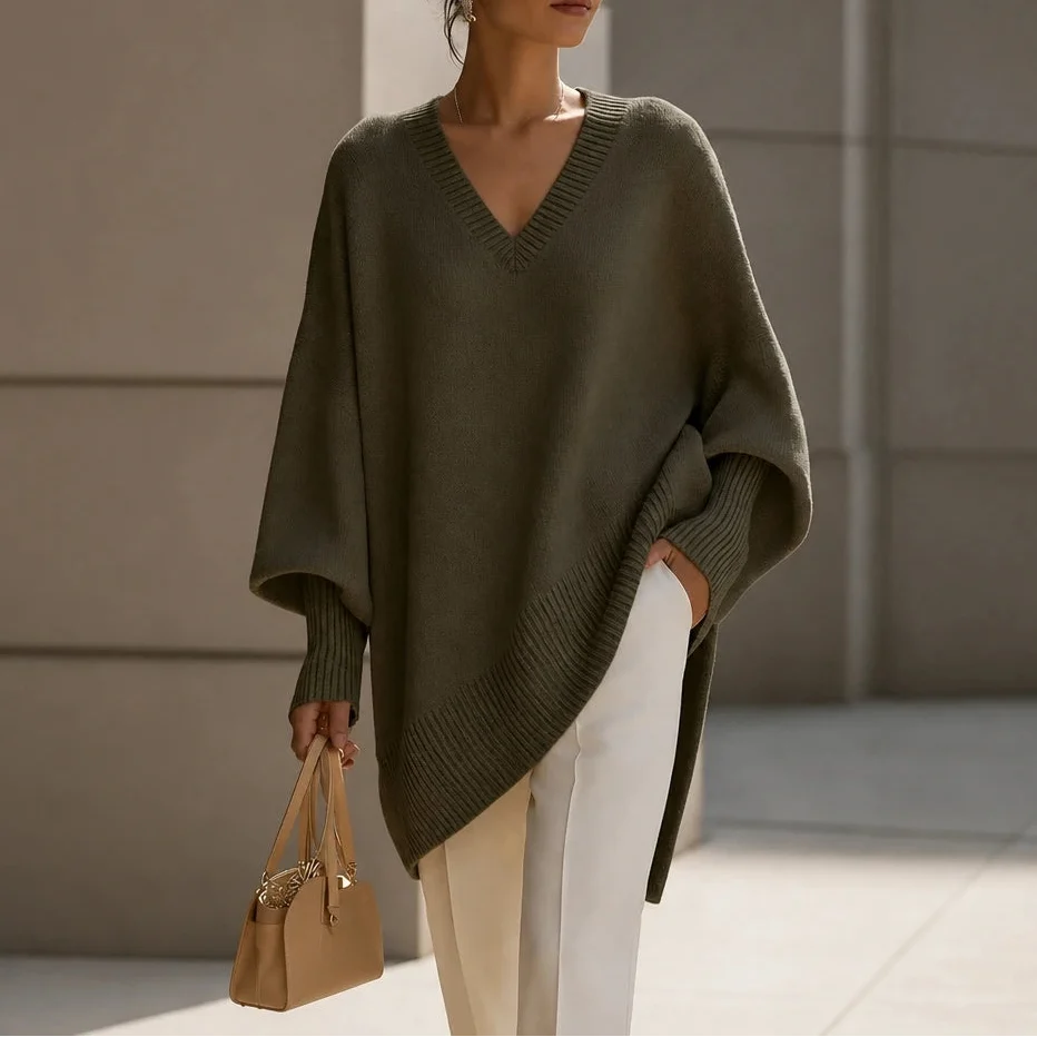 Lunavia – Mid-Length Knit Sweater