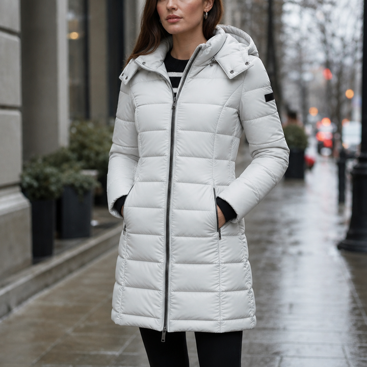 Wearbella – Fill Down Mid-Length Puffer Jacket