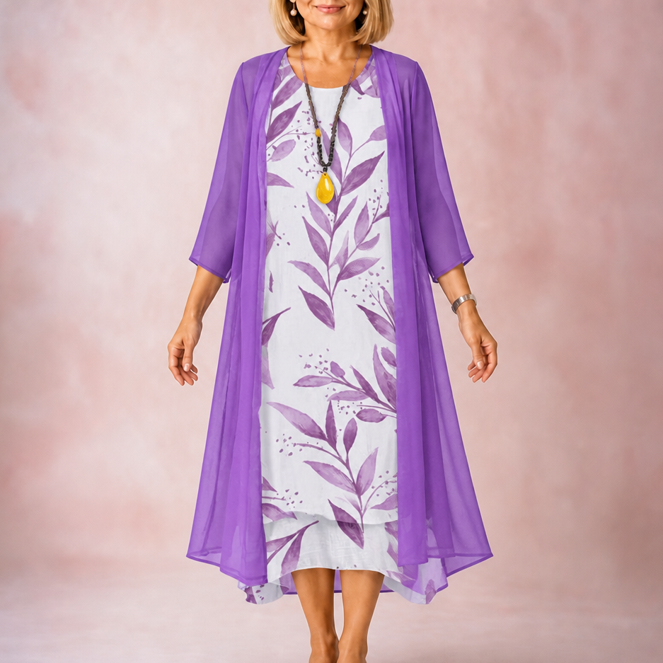 Bloomcast – Dress-And-Duster Set That Arrives Already Decided