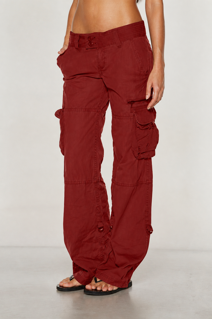 Wearbella – Vintage Wide Leg Cargo Pants