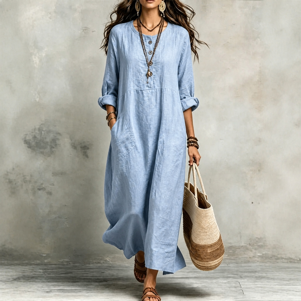 Daylora – Pocketed Maxi Dress