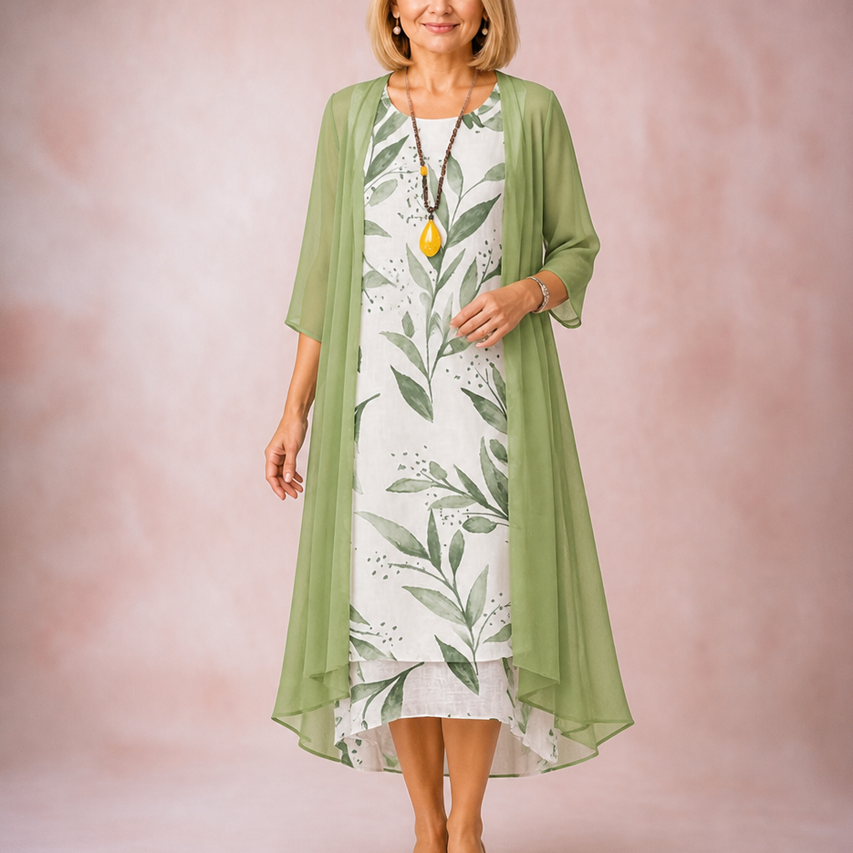 Bloomcast – Dress-And-Duster Set That Arrives Already Decided