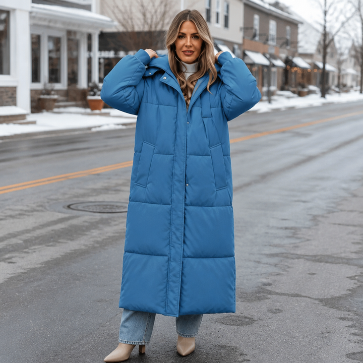 Wearbella – Long Hooded Puffer Coat