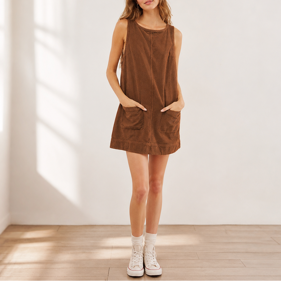 Cordella – Sleeveless A-Line Dress