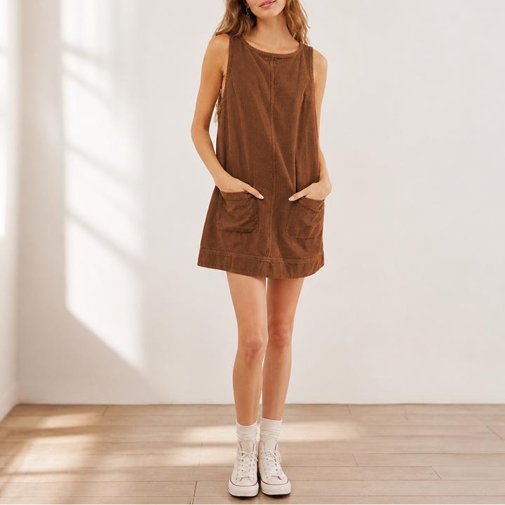 Cordella – Sleeveless A-Line Dress