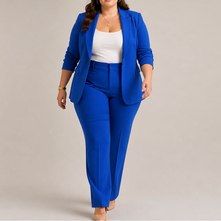 Tailorra – 3D Jacquard Blazer And Trouser Set