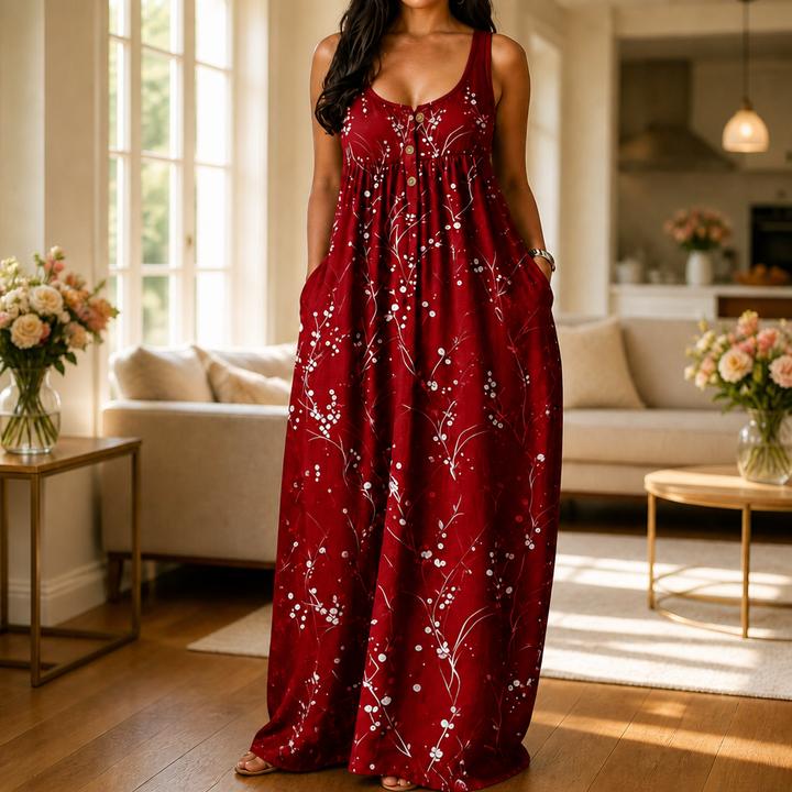 Stillwear – Maxi Dress That Drapes, Never Clings