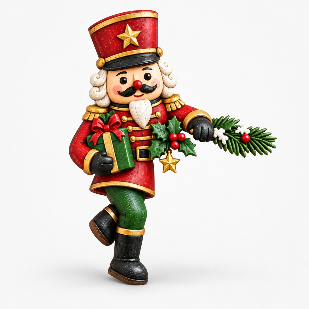 Peekaboo Noel – Christmas Doorway Corner Decoration