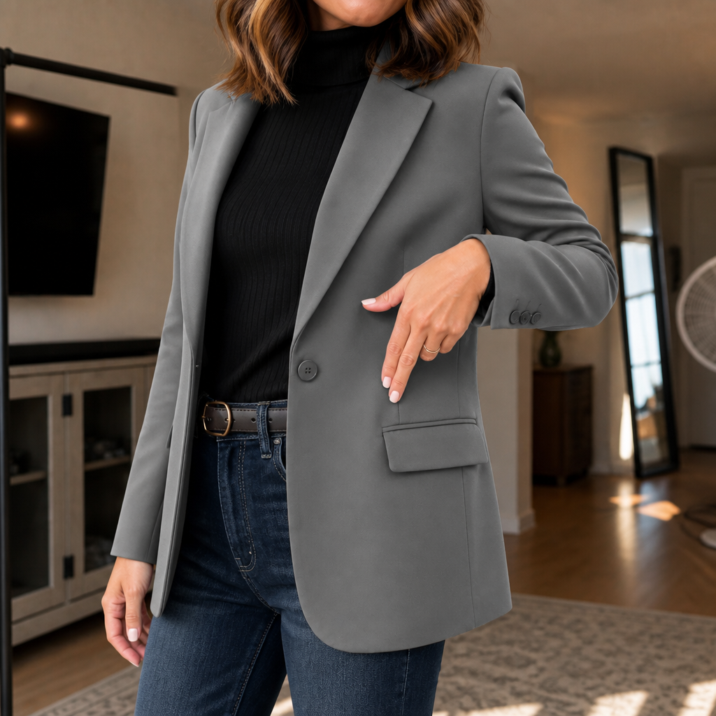 Formelle – Cropped Tailored Blazer