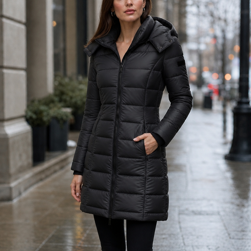 Wearbella – Fill Down Mid-Length Puffer Jacket