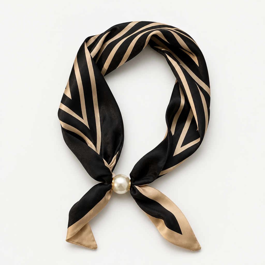 Pearluxe – Faux Pearl Magnetic Scarf Clasp
