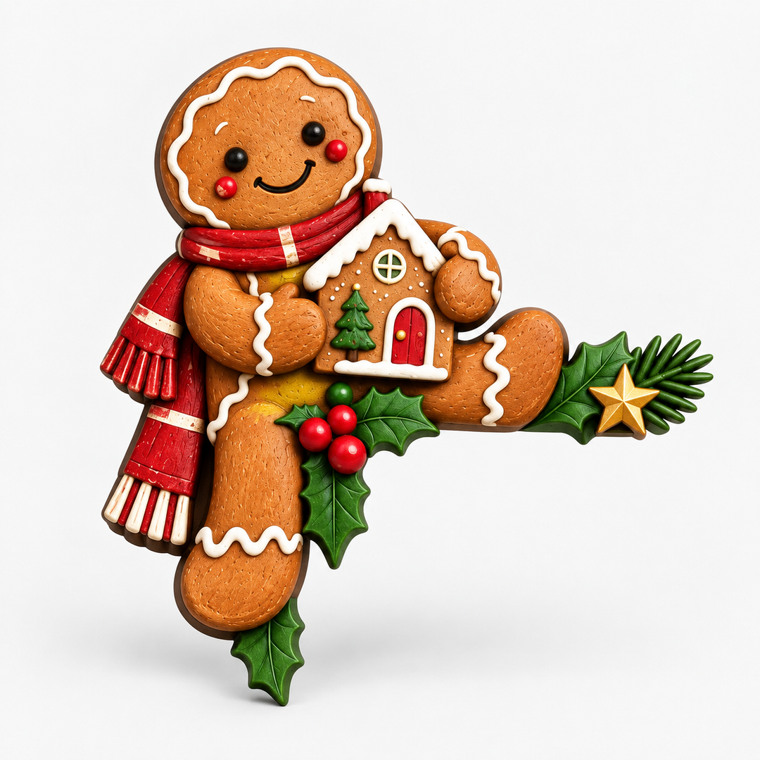 Peekaboo Noel – Christmas Doorway Corner Decoration