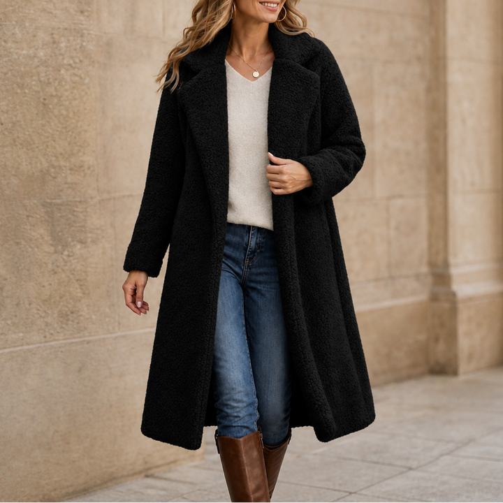 Veloura – Long Teddy Coat