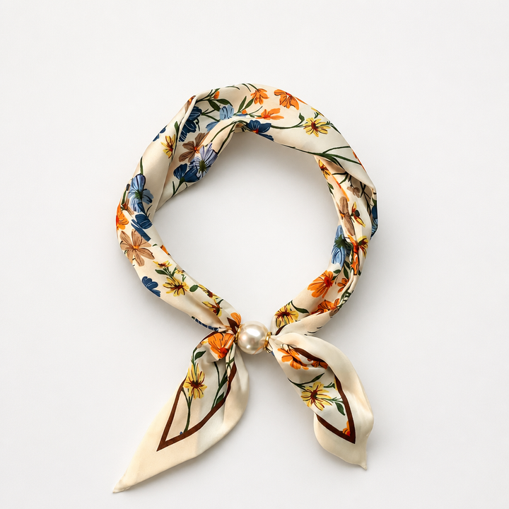 Pearluxe – Faux Pearl Magnetic Scarf Clasp