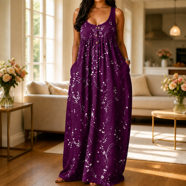 Stillwear – Maxi Dress That Drapes, Never Clings