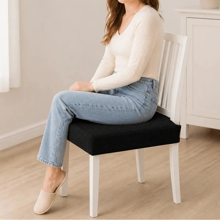 Jacquard Haven – Waterproof Stretch Jacquard Dining Chair Seat Cover