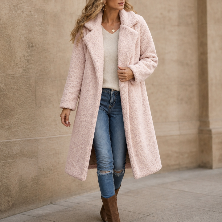 Veloura – Long Teddy Coat