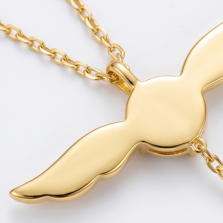 Veloisse™ – Winged Lariat Pendant Necklace