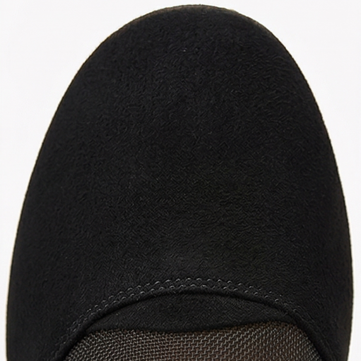 Veluna™ – Beaded Lace Mesh Wedge Shoes