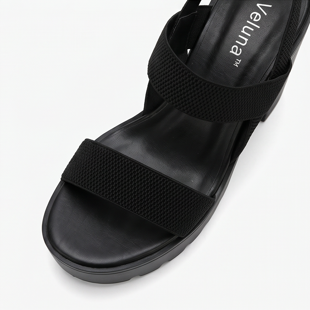 Veluna™ – Chunky Platform Heel Sandals