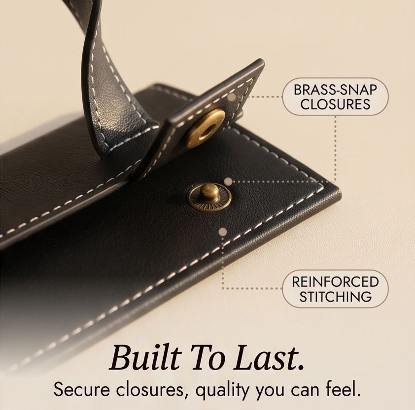 Veluna™ – Foldable Sunglasses Organizer for 6 Pairs