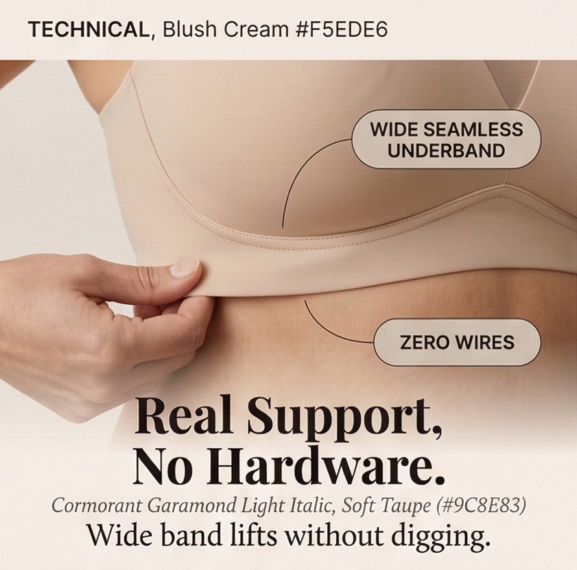 Veluna™ – Wireless Seamless Comfort Bra
