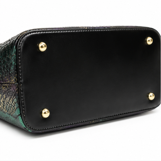 Vestralia – Iridescent Snakeskin Tote Bag